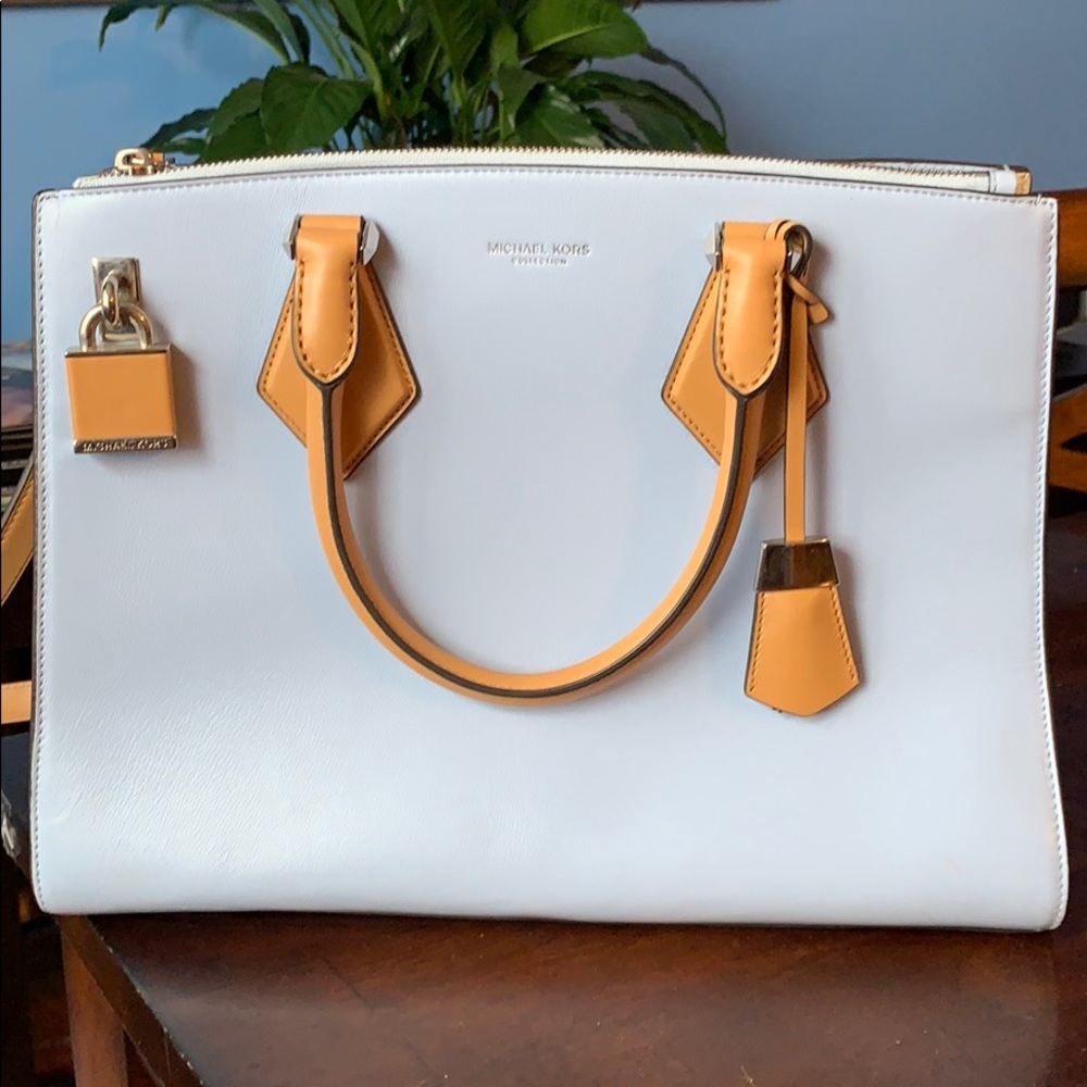 Michael Kors Casey LG Satchel Genuine Leather